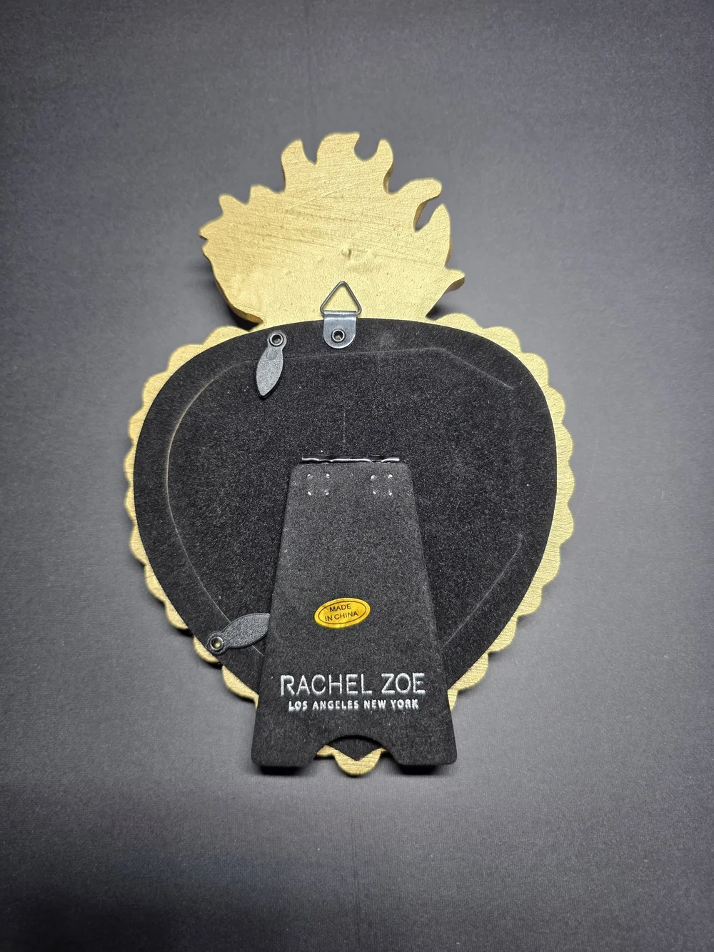 Rachel Zoe Gold Heart Decorative Frame